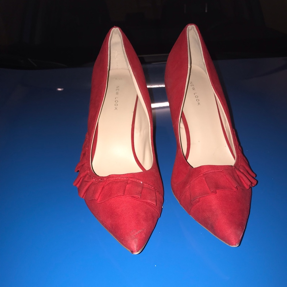 Red high heels